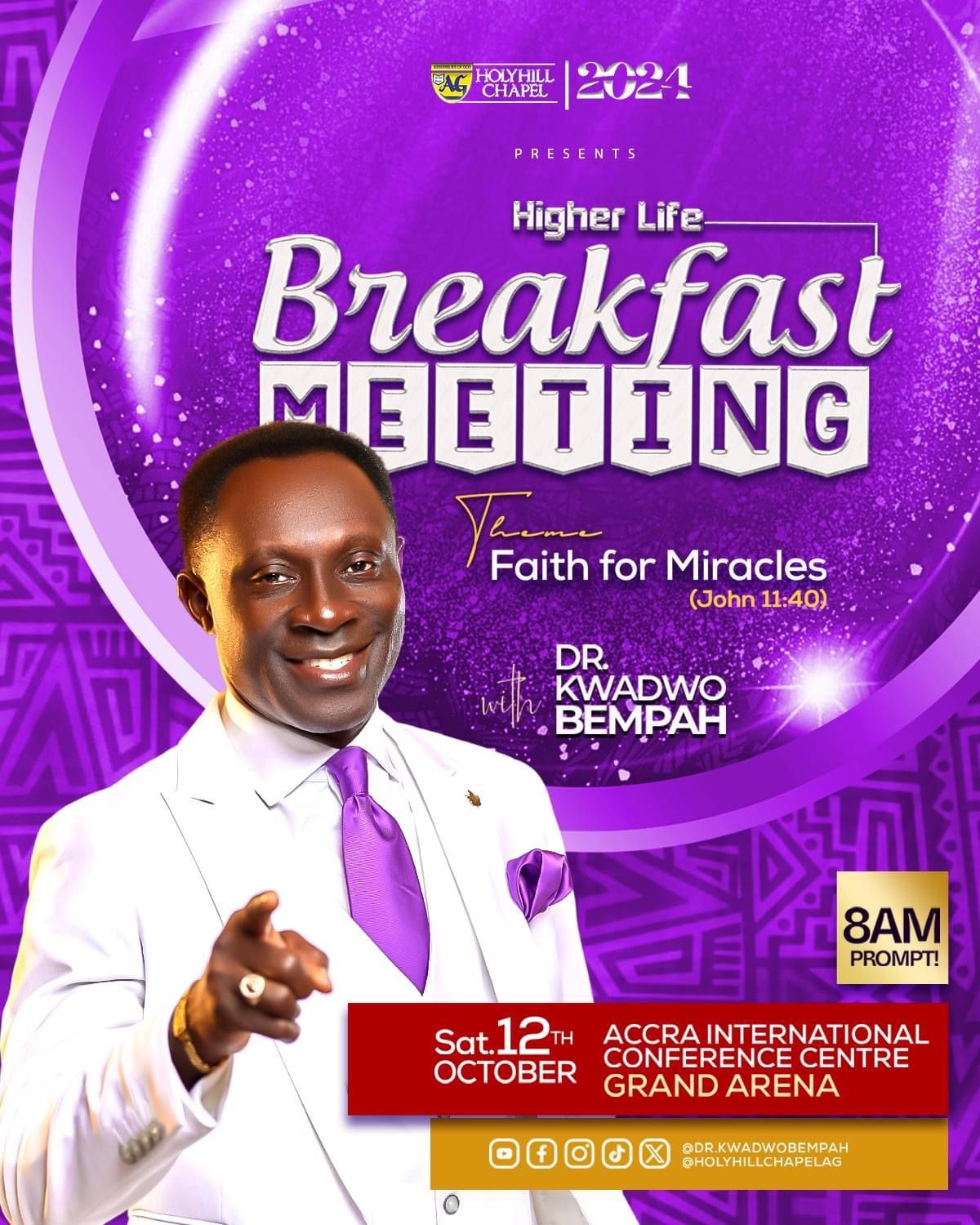 Higher-life Breakfast Meeting 2024