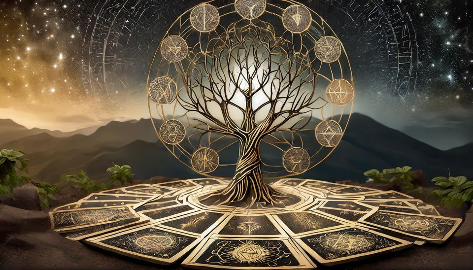 Minor Arcana Tarot through The Hermetic Tree of Life - 10-Week Course - with Nick O'Donnell