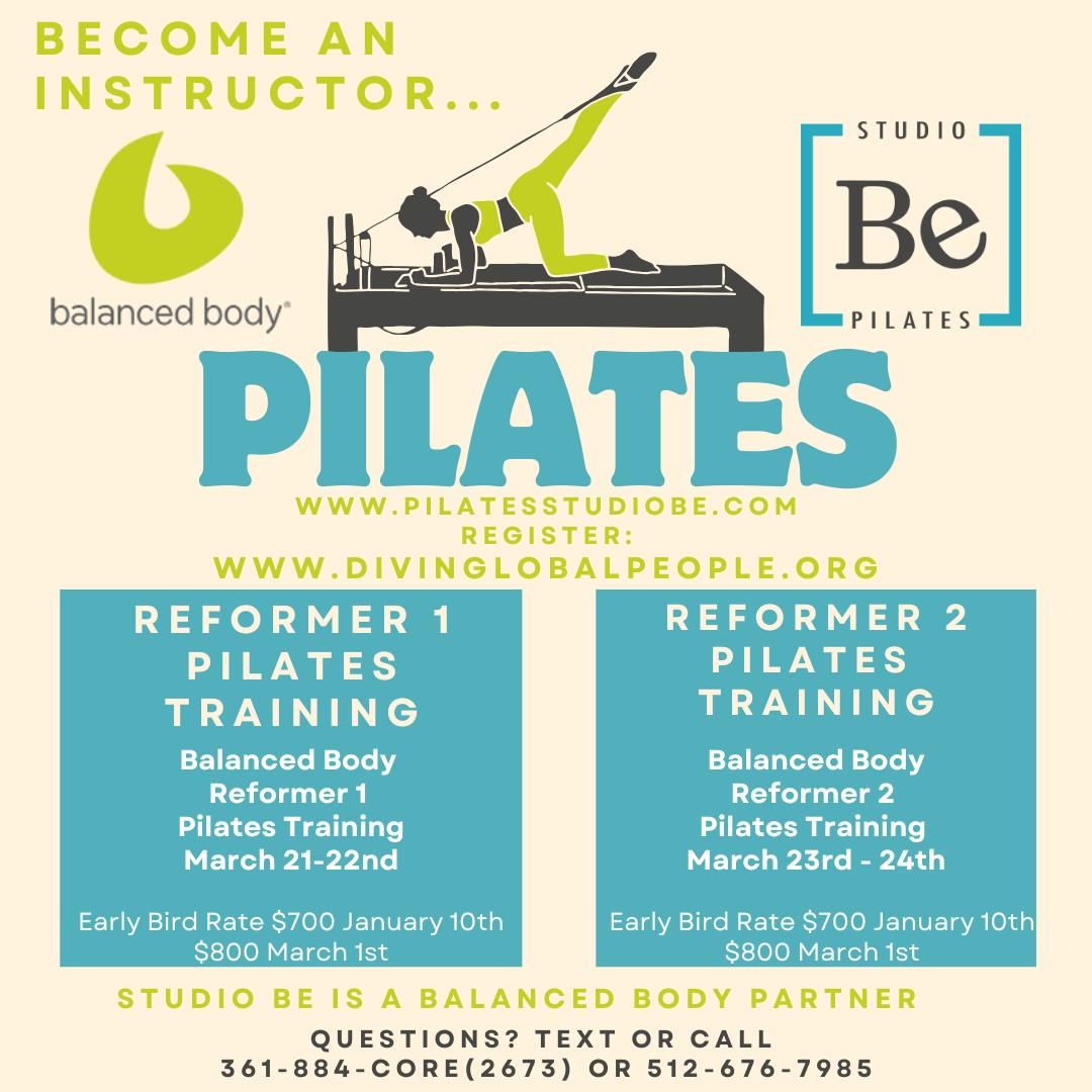 Reformer Pilates 1 & 2 Teacher Training