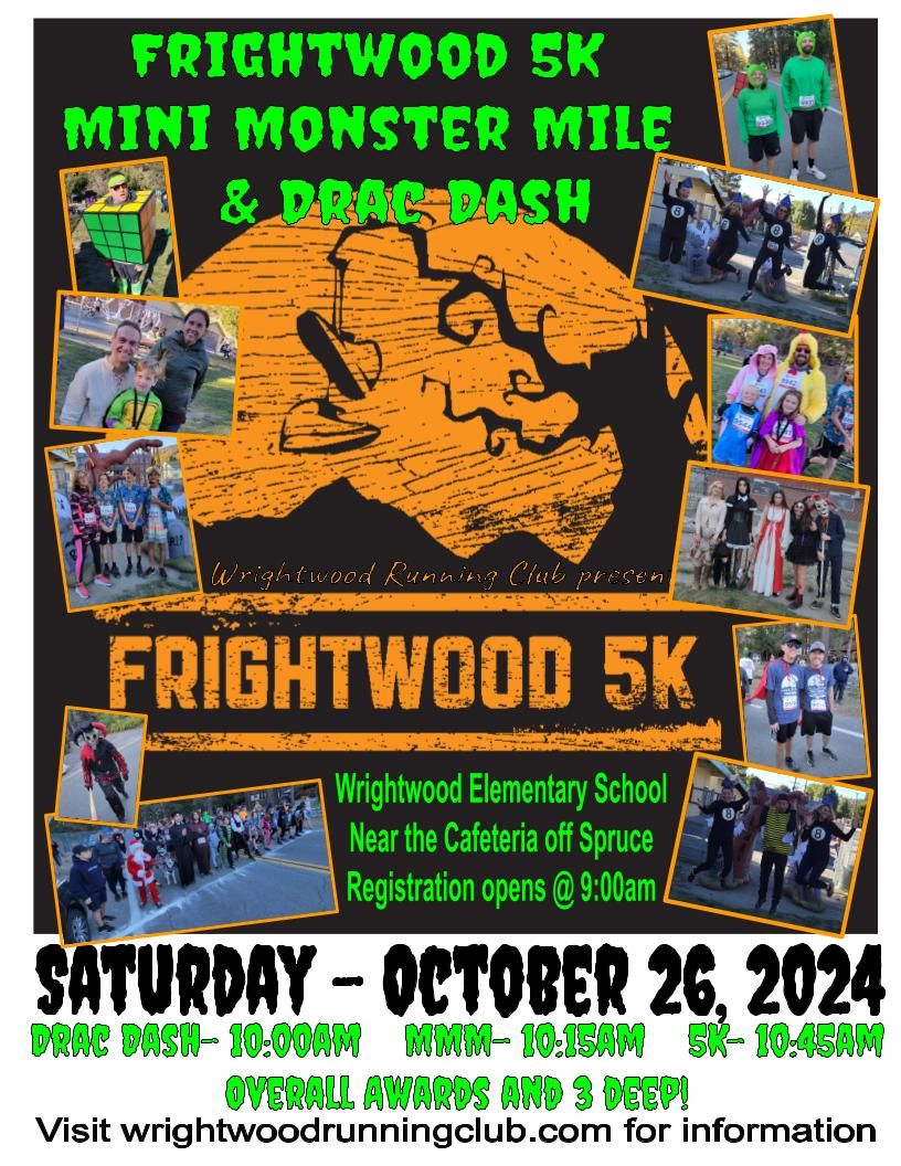 Frightwood 5K, Mini Monster Mile, and Drac Dash