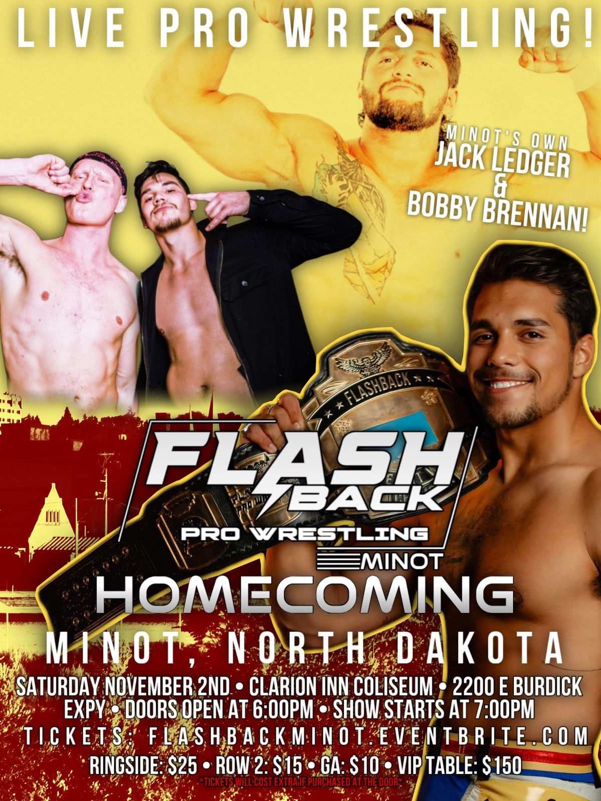 Flashback Pro Wrestling: Homecoming - Live Wrestling!