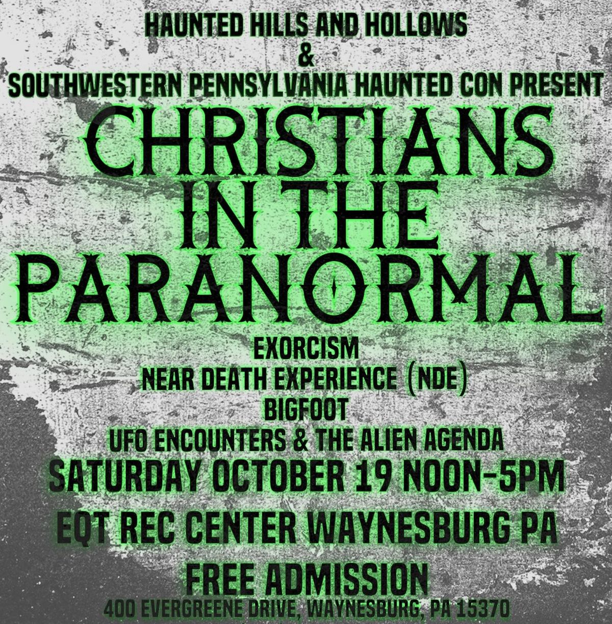 Christians in the Paranormal 