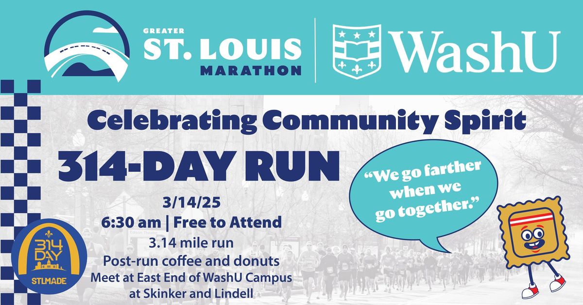 Greater St. Louis Marathon + WashU 314 Day Run