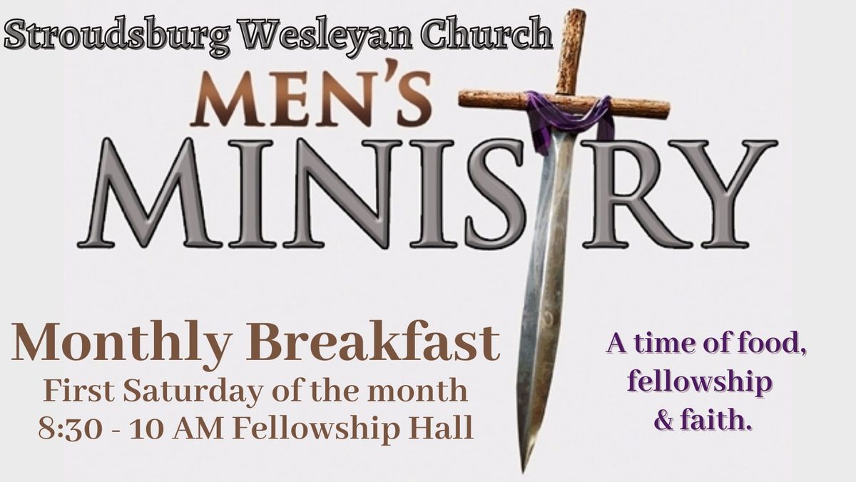 Men\u2019s Ministry Monthly Breakfast  