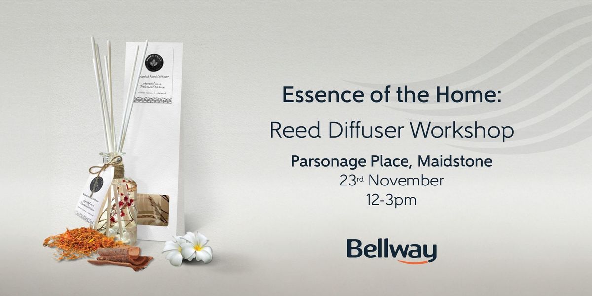 Essence of Home: Reed Diffuser Workshop at Parsonage Place!