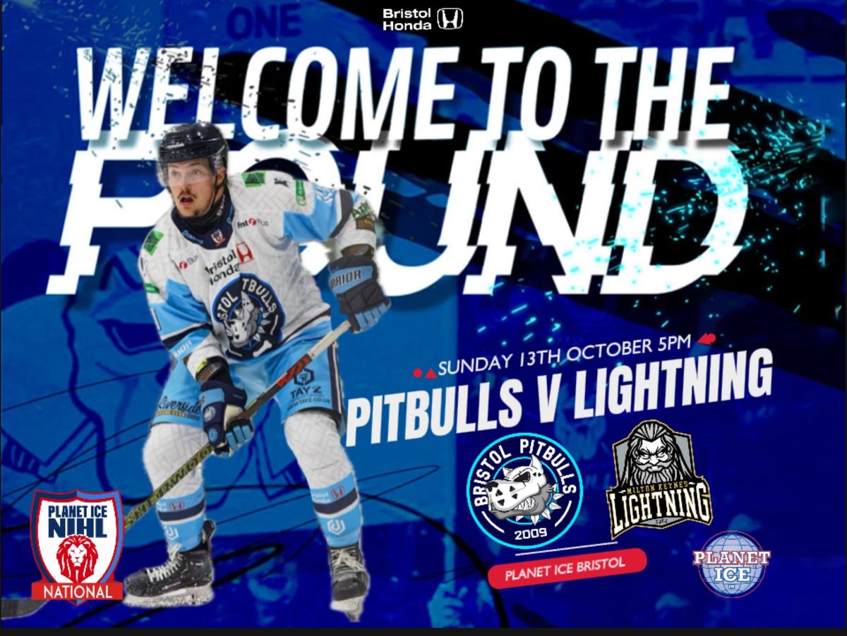 Bristol Honda Pitbulls v Milton Keynes Lightning 5pm