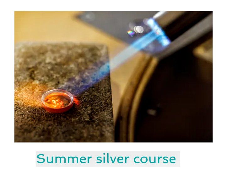 Wednesday evening 6 week silver jewellery course