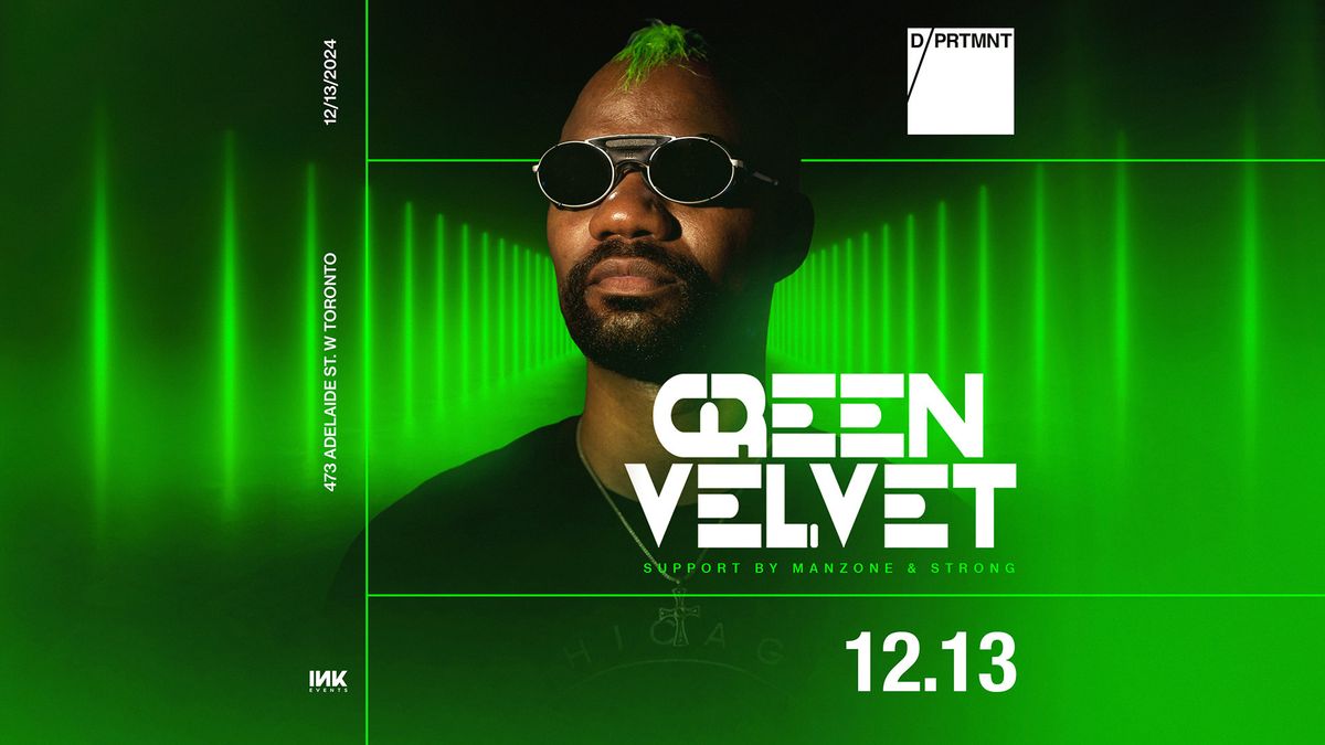 Green Velvet at DPRTMNT