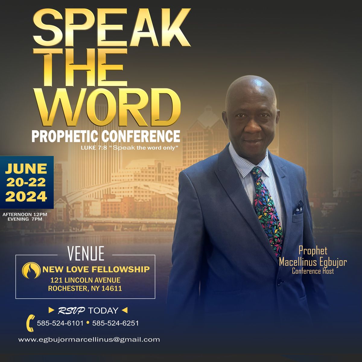 Speak The Word Prophetic Conference