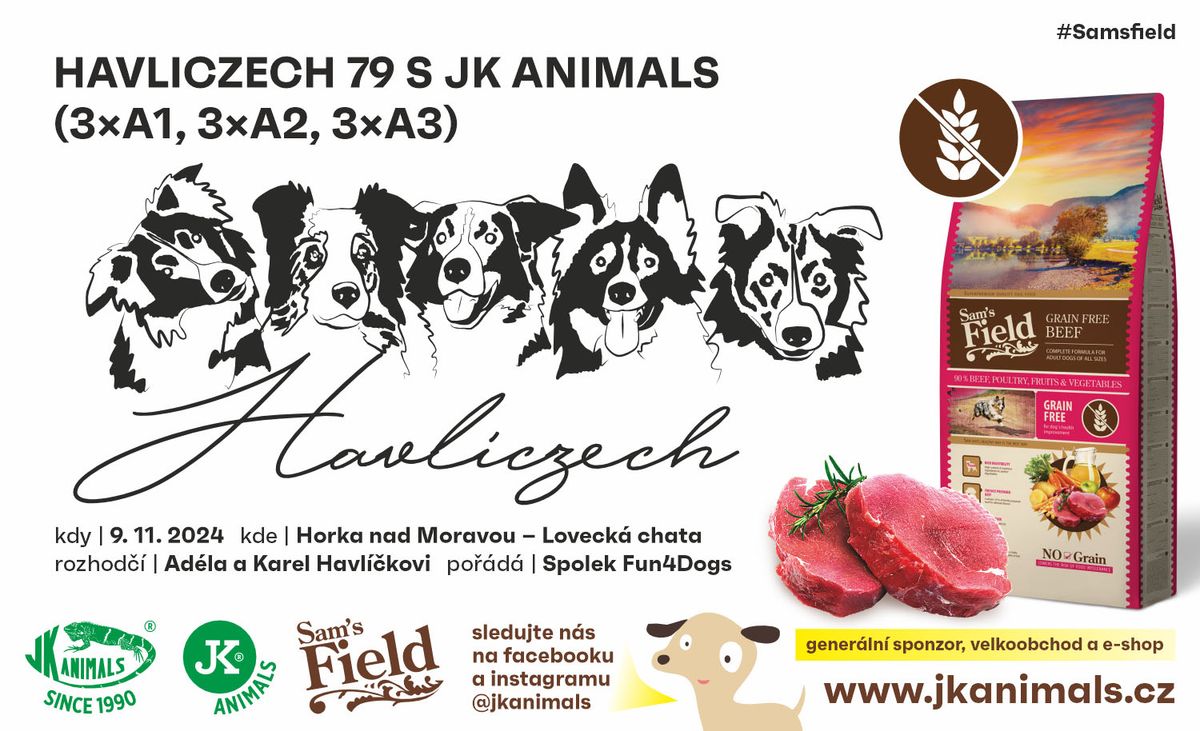 Havliczech 79 s JK Animals (3 x A1, 3 x A2, 3 x A3)