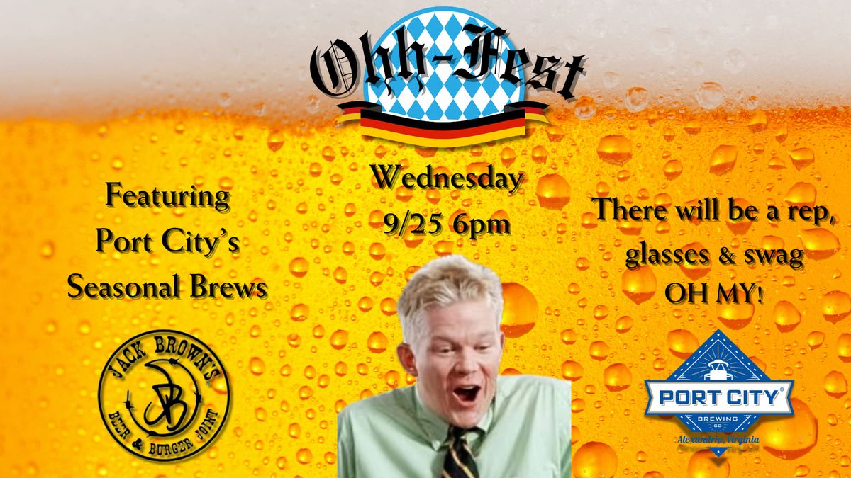 Ohh-Fest w\/ Port City Brewing