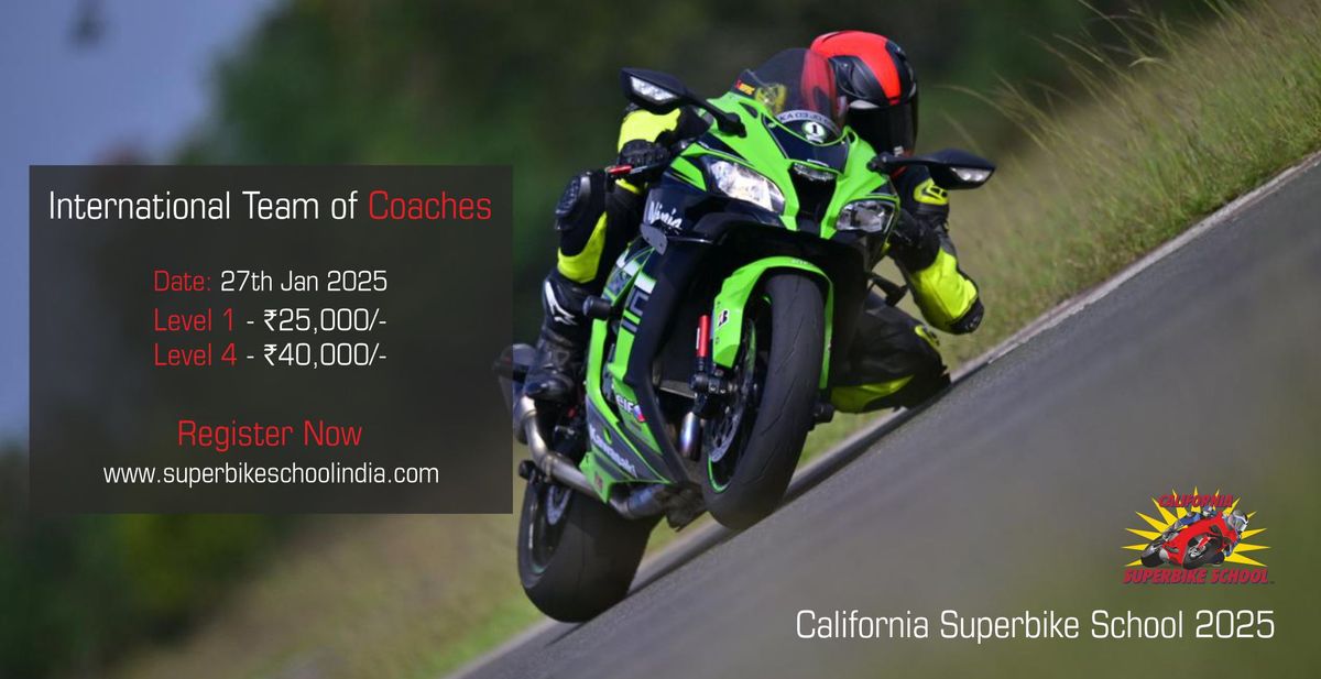 California Superbike School 2025