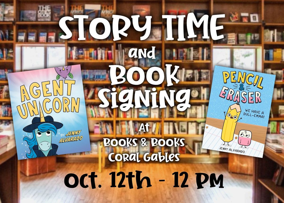 Story time - Book signing