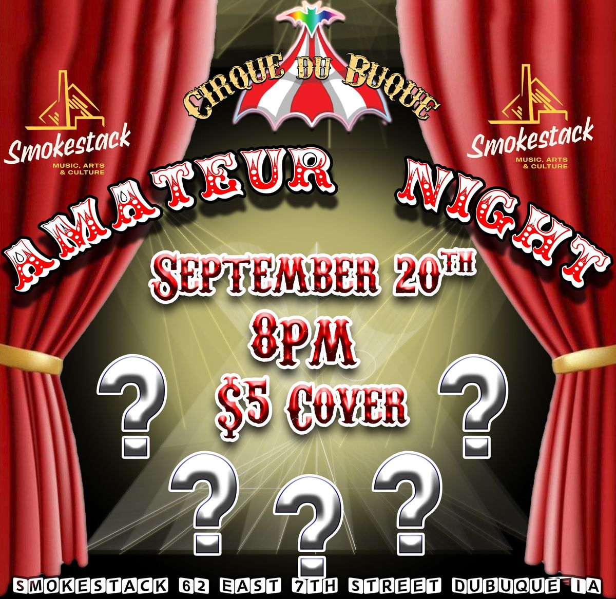 Cirque Du Buque presents; Amateur Night