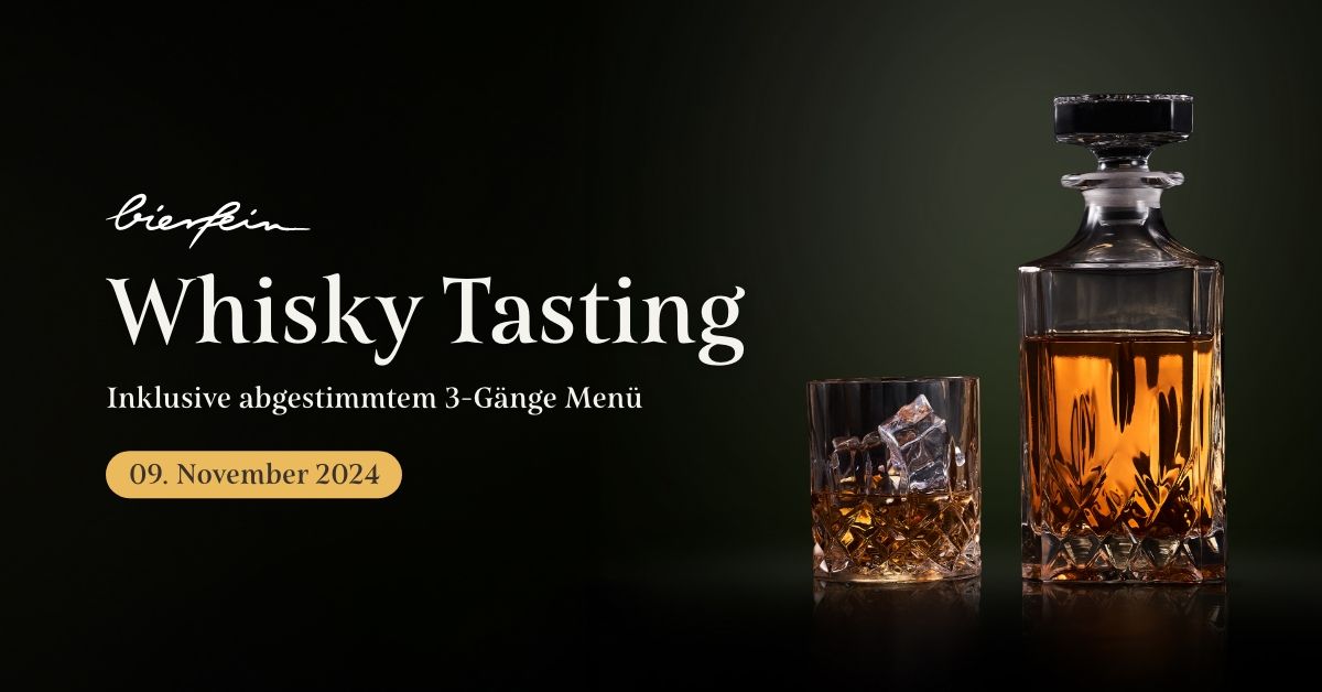 Whisky Tasting inkl. abgestimmtem 3-G\u00e4nge Men\u00fc