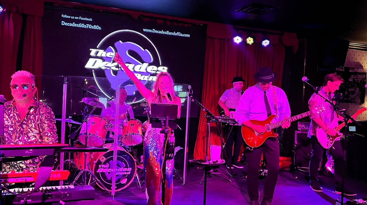 The Decades Band back to ROCK Roaring Social!