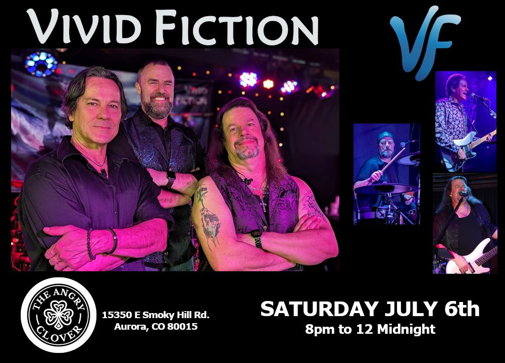 Vivid Fiction at The Angry Clover for the 1st time!