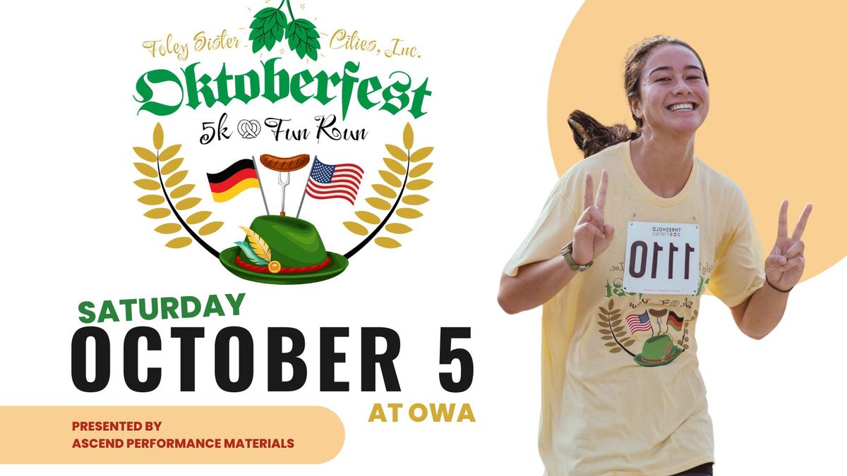 Foley Sister Cities Oktoberfest 5K & Fun Run at OWA