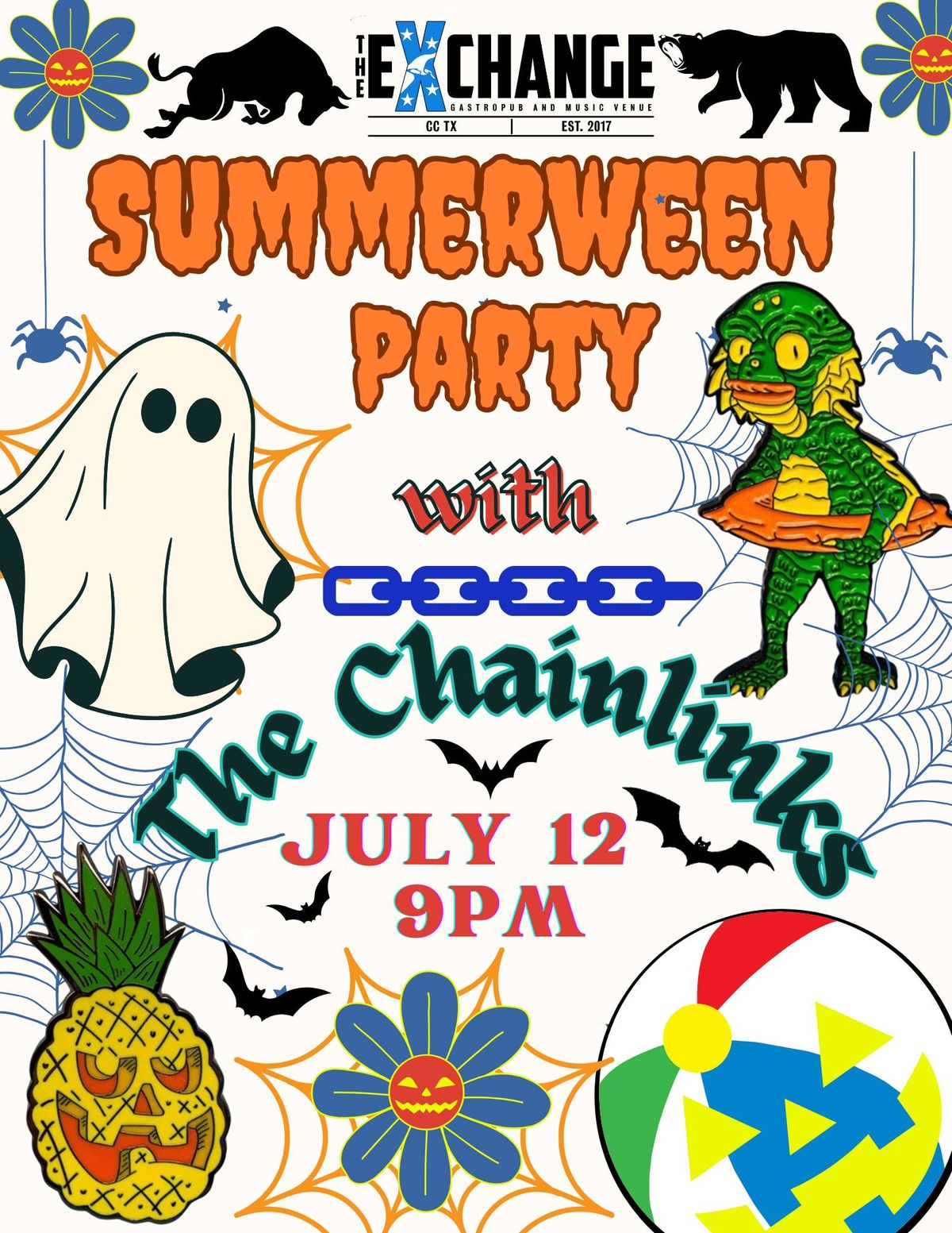 Summerween party with The Chainlinks 