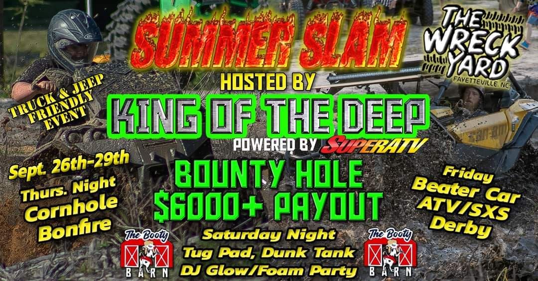 SummerSlam at The Wreck yard - The most fun in 1 place for the lowest price ever!