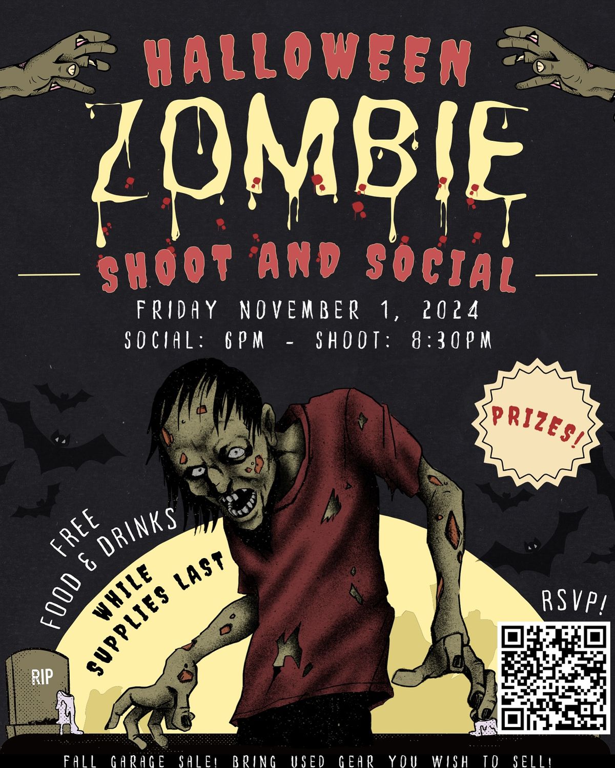 HALLOWEEN ZOMBIE SHOOT AND SOCIAL