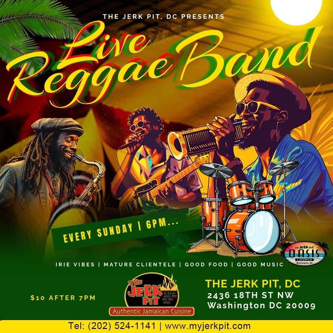 Live Reggae Band Sundays 