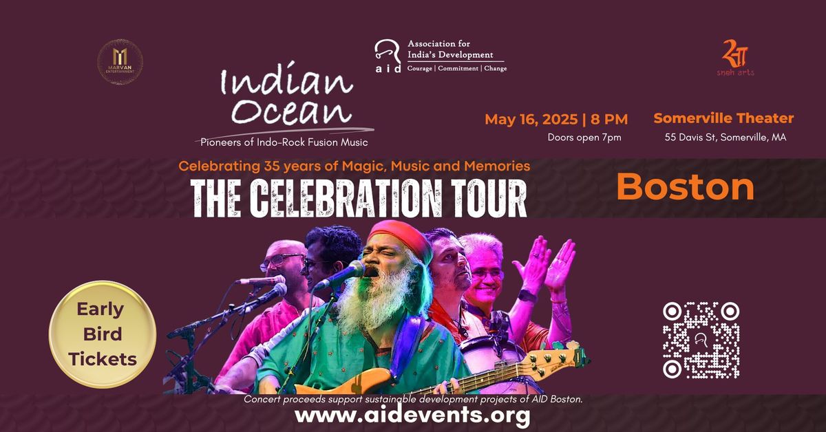 Indian Ocean : Pioneers of Indo-Rock Fusion Music (LIVE in Boston)