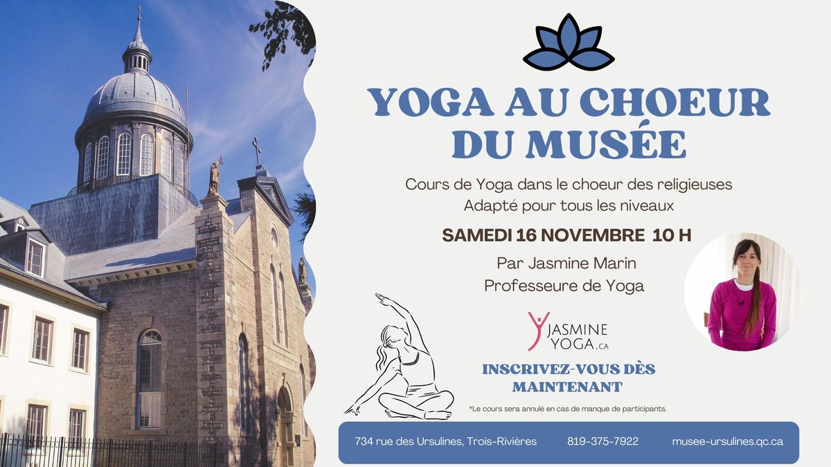 Yoga au choeur du Mus\u00e9e