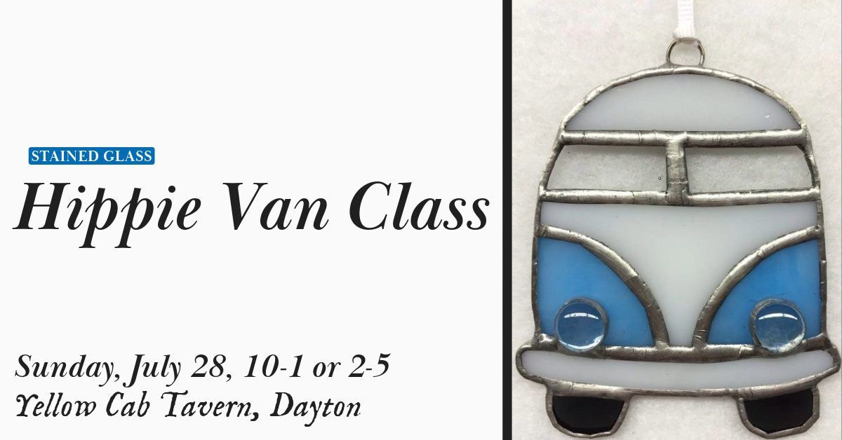 Stained Glass Hippie Van Class - DAYTON