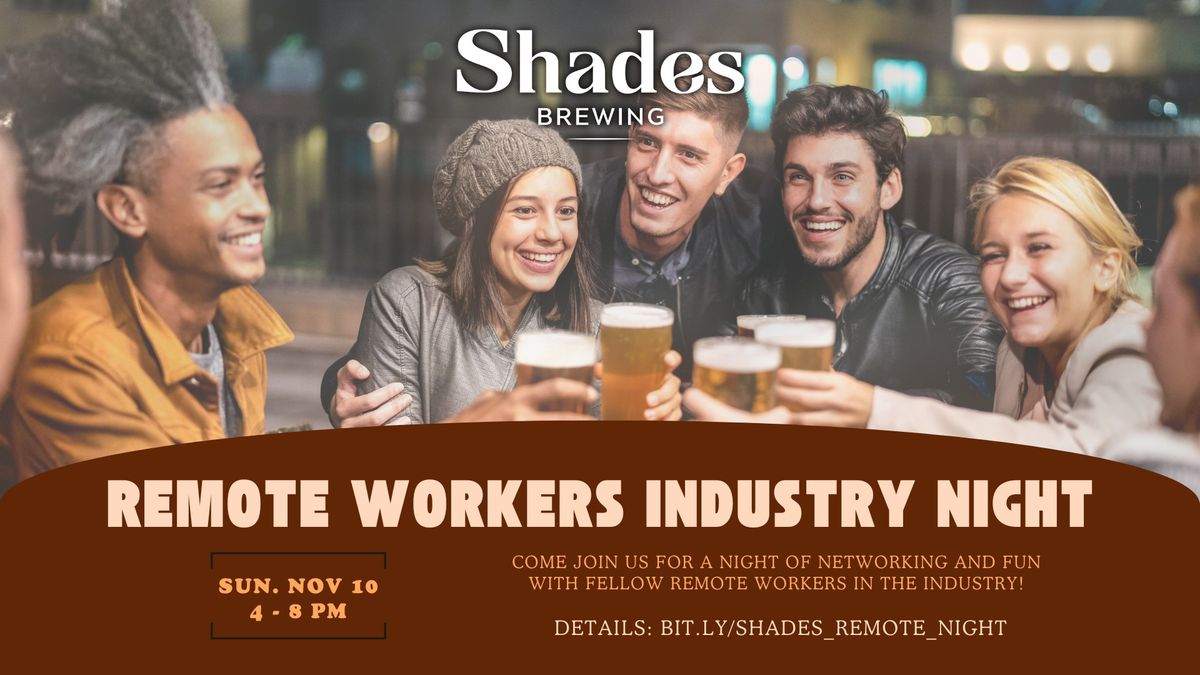 Remote Workers Industry Night