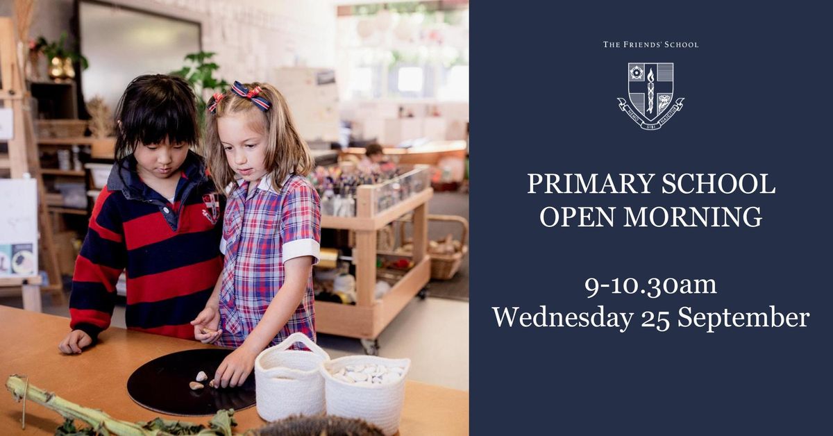 Primary School Open Morning