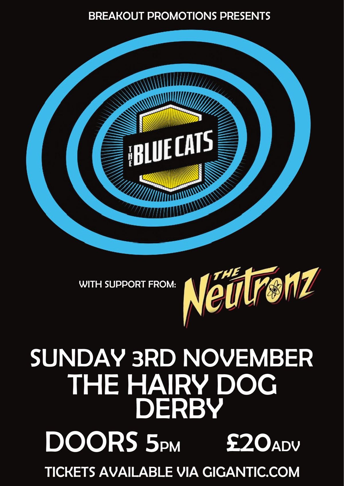 The Blue Cats + The Neutronz