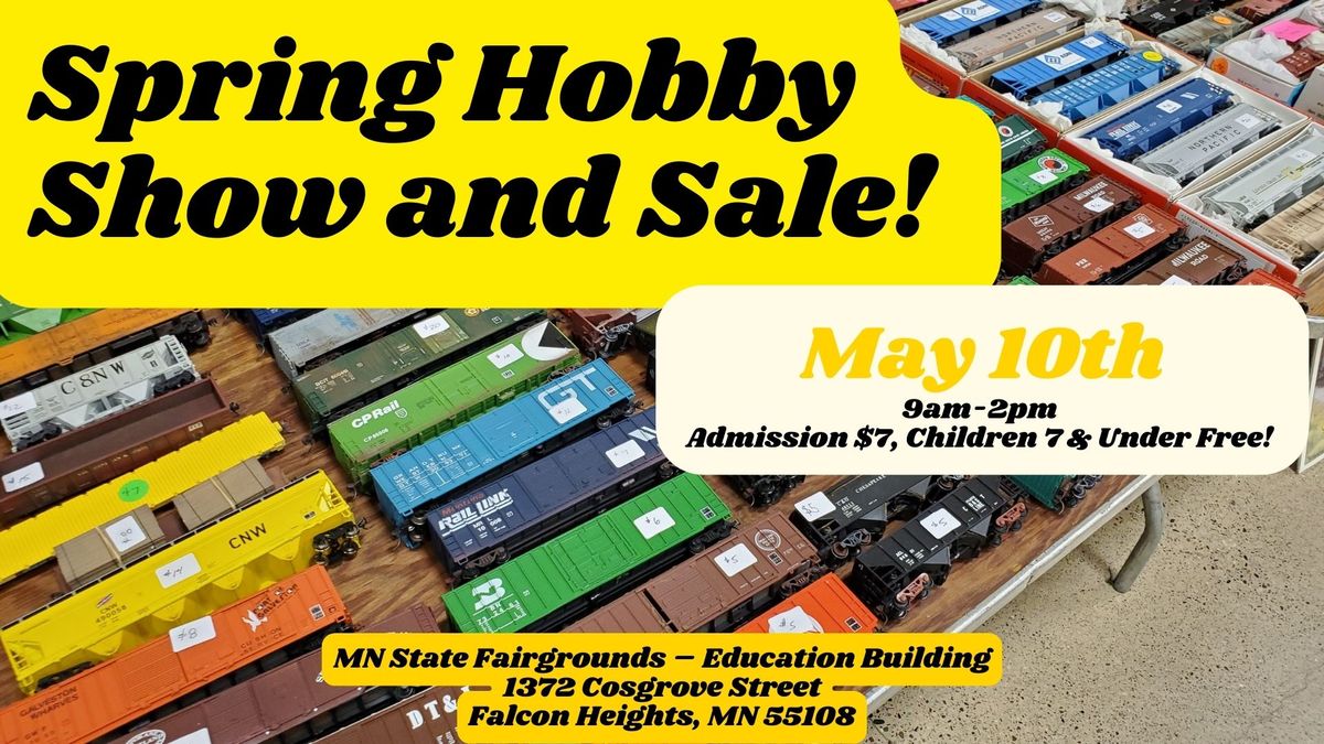 Spring Hobby Show and Sale