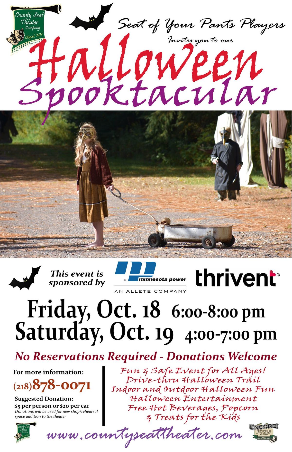 County Seat Theater Halloween Spooktacular