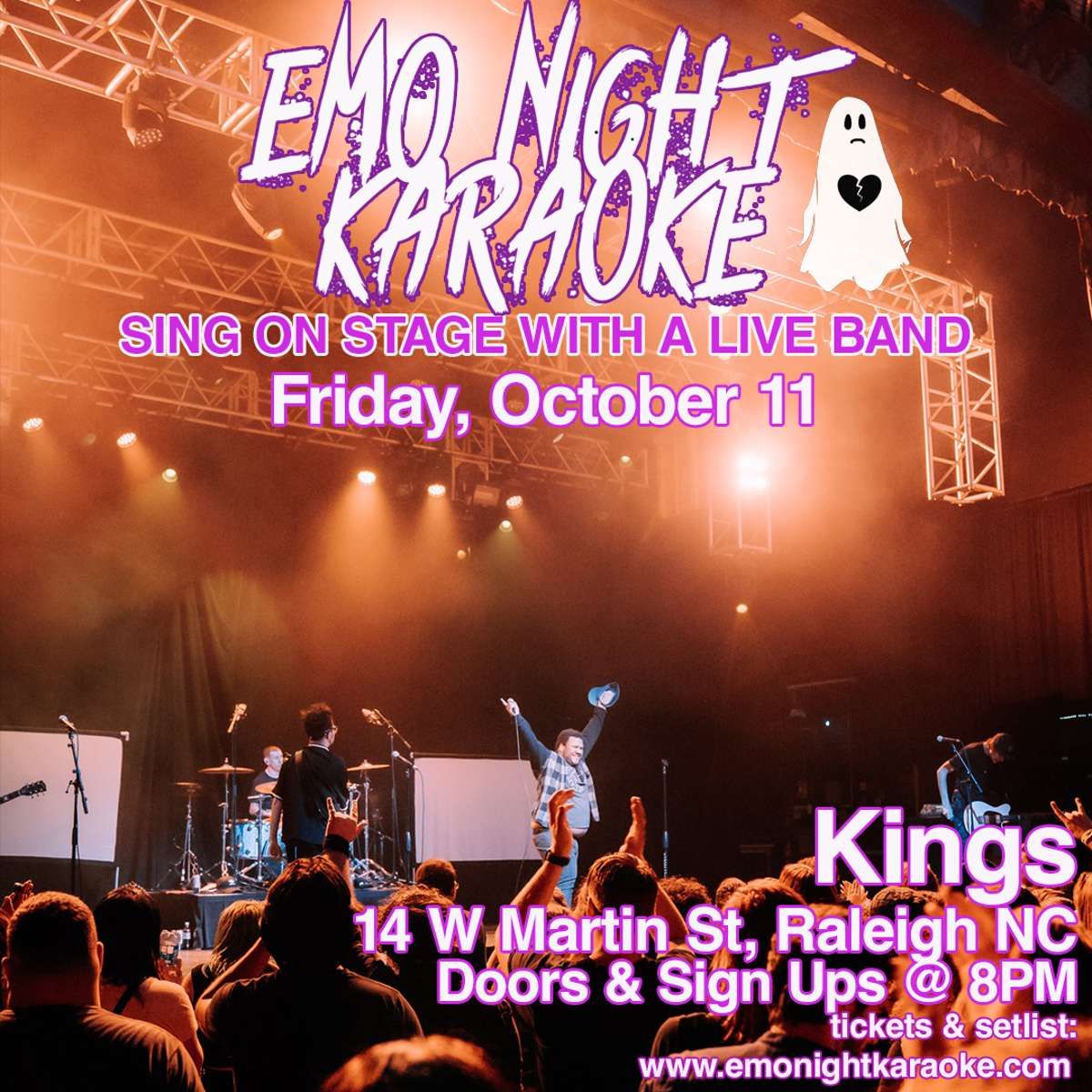 Emo Night Karaoke Raleigh 