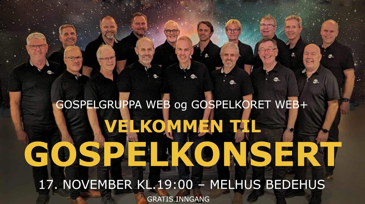 Velkommen til Gospelkonsert!