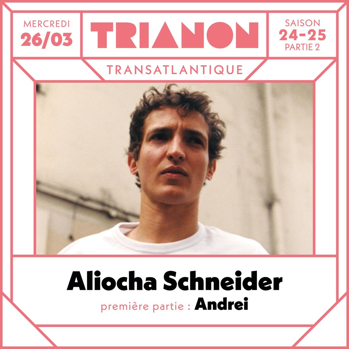 ALIOCHA SCHNEIDER + 1e partie : Andrei \/ COMPLET