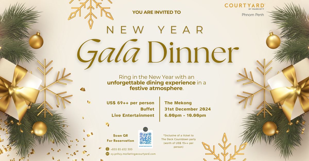 NEW YEAR\u2019S EVE GALA DINNER