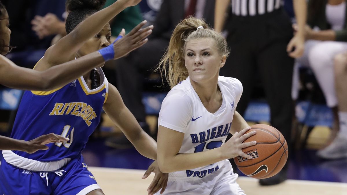 Parking UC Riverside Highlanders at BYU Cougars Mens Basketball