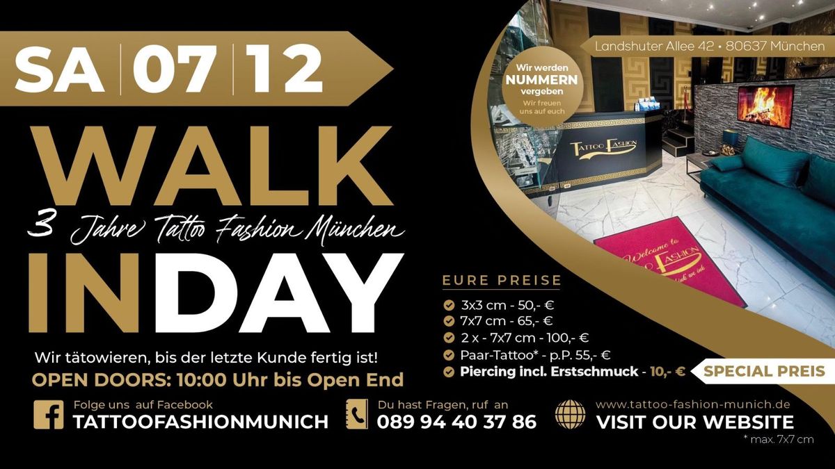 3 Jahre Tattoo Fashion Munich