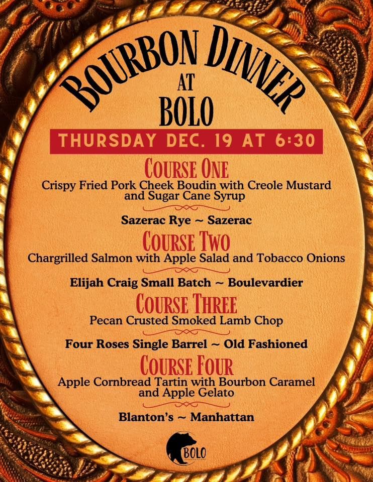 Bourbon Dinner