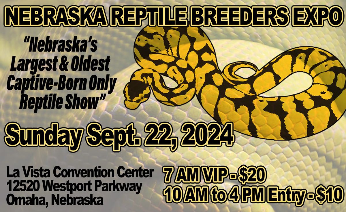 Nebraska Reptile breeder expo