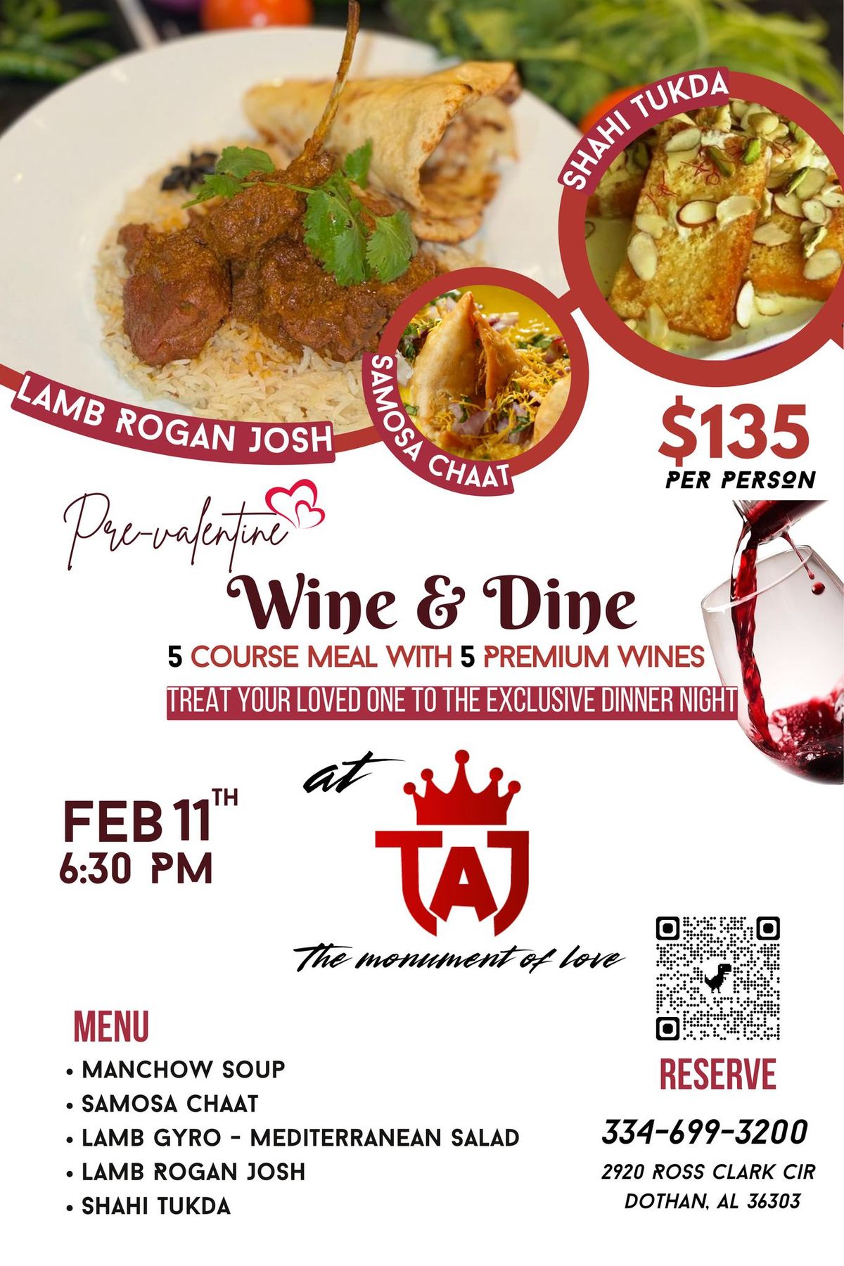  Pre-Valentine\u2019s Wine & Dine