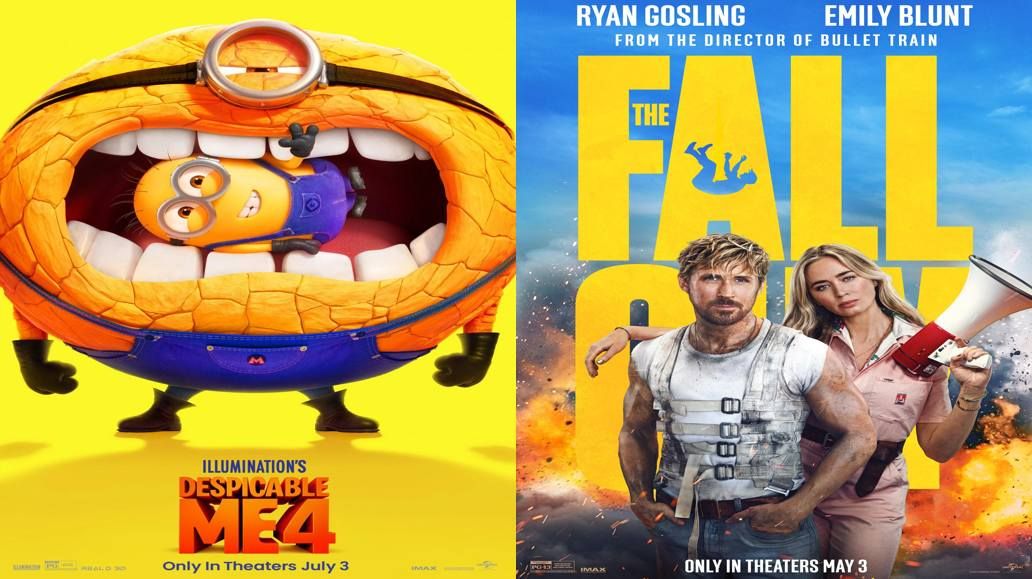 Movies at the Drive-In July 5th thru 7th: Despicable Me 4 & Fall Guy