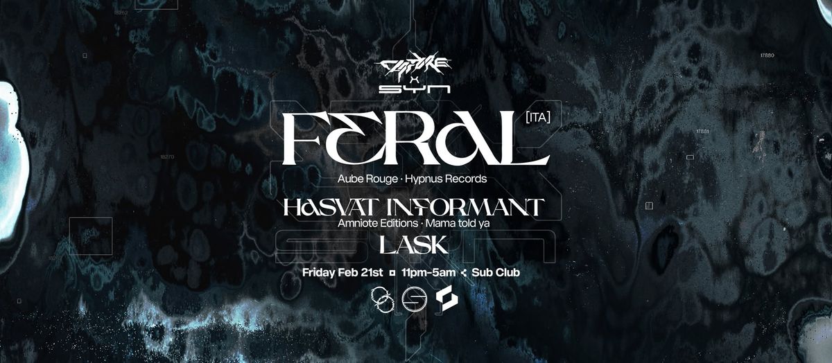 Capture & SYN present Feral (IT)