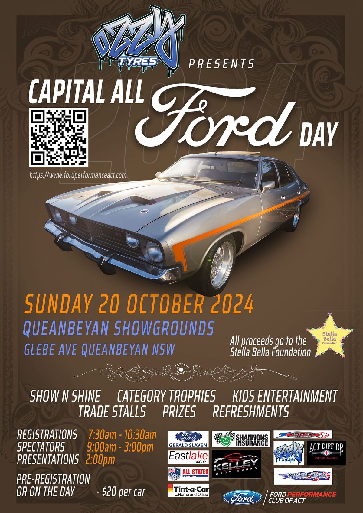 Ozzy Tyres Fyshwick presents Capital All Ford Day 2024