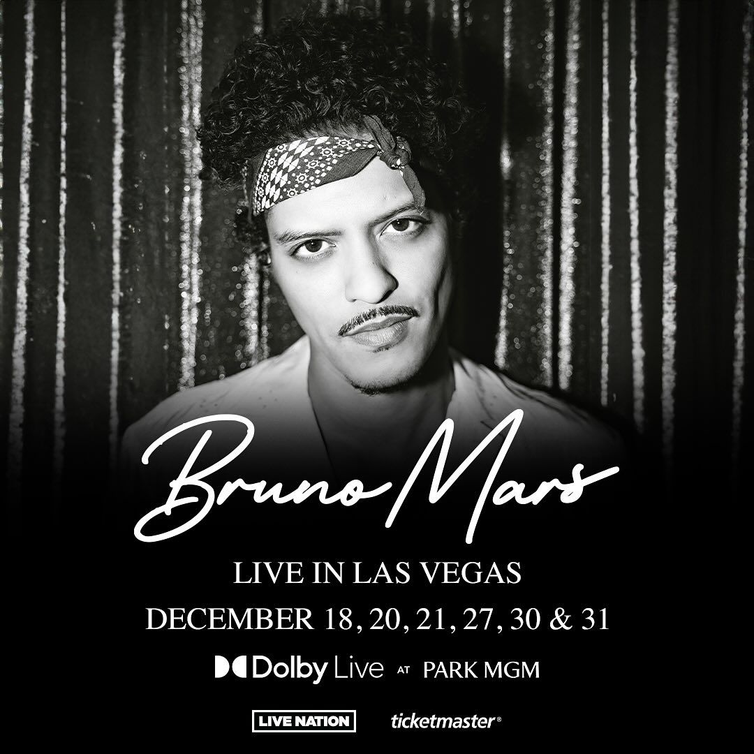 Bruno Mars Las Vegas Tickets