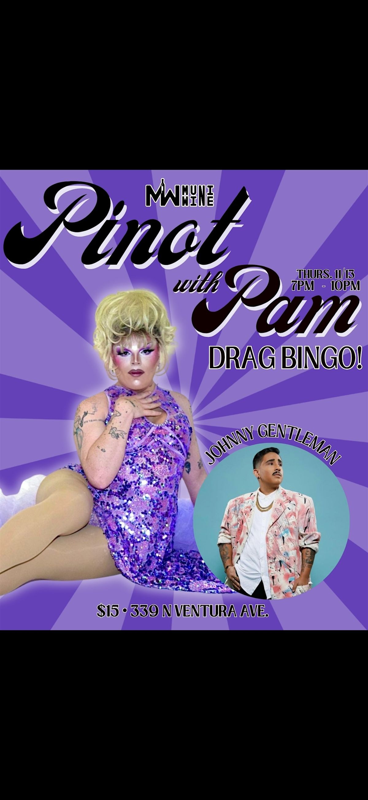 DRAG BINGO - MUNI WINE