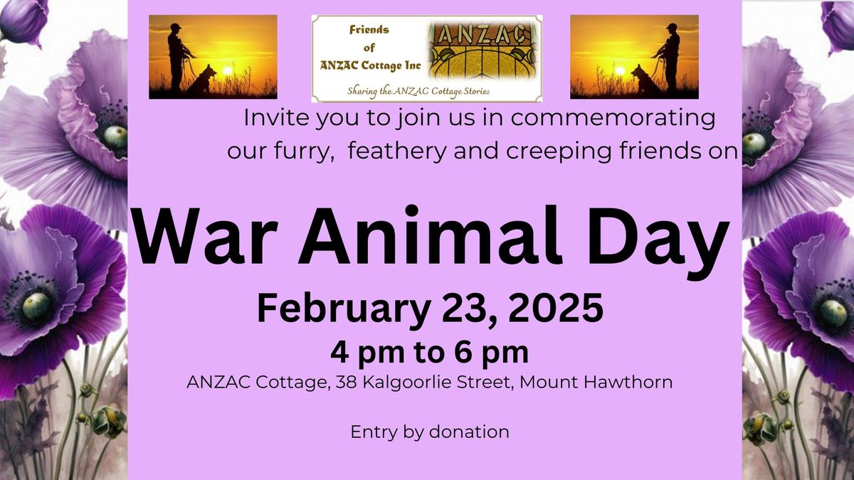 War Animal Day