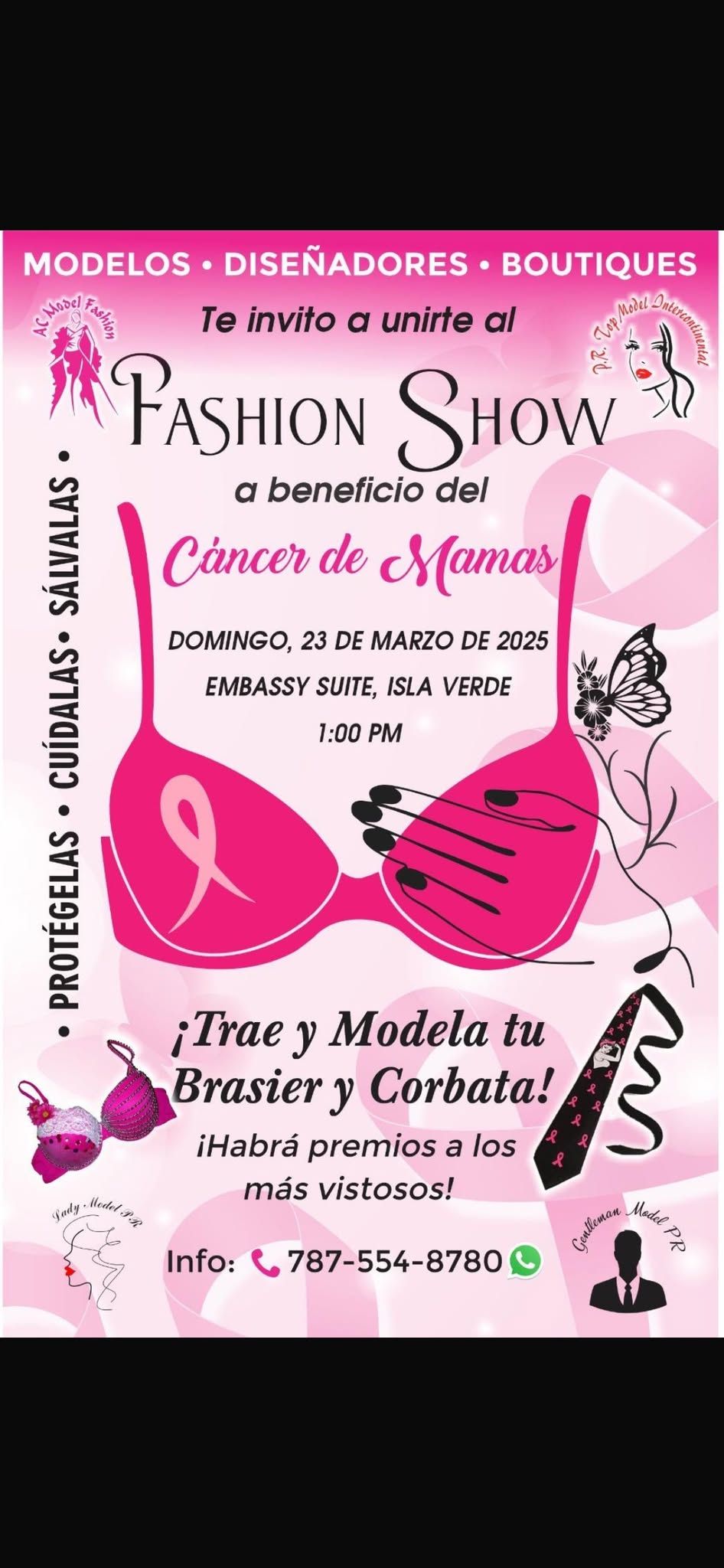 Fashion Show a beneficio C\u00e1ncer de Mama 